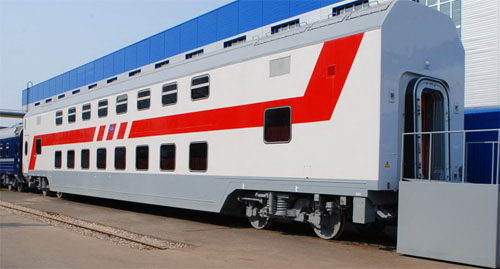 Поезд «Сура» станет двухэтажным