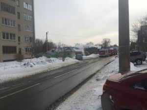 Пожар в пятиквартирном доме на ул. Гоголя в Пензе удалось локализовать