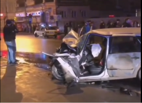 Появилось видео с места смертельной аварии в Пензе на улице Кирова