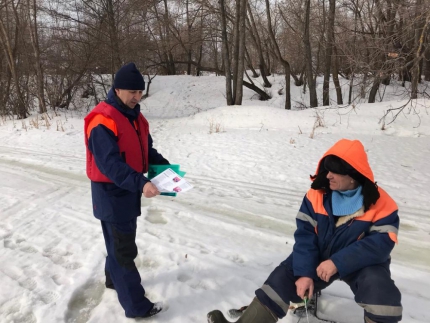 Водоемы Пензы стали опасными для рыбаков
