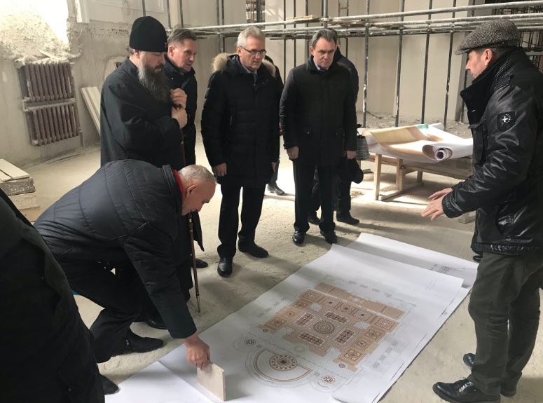 Соборную площадь благоустроят, как только сойдет снег