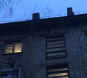 В Пензе разваливается стена многоэтажки на Луначарского
