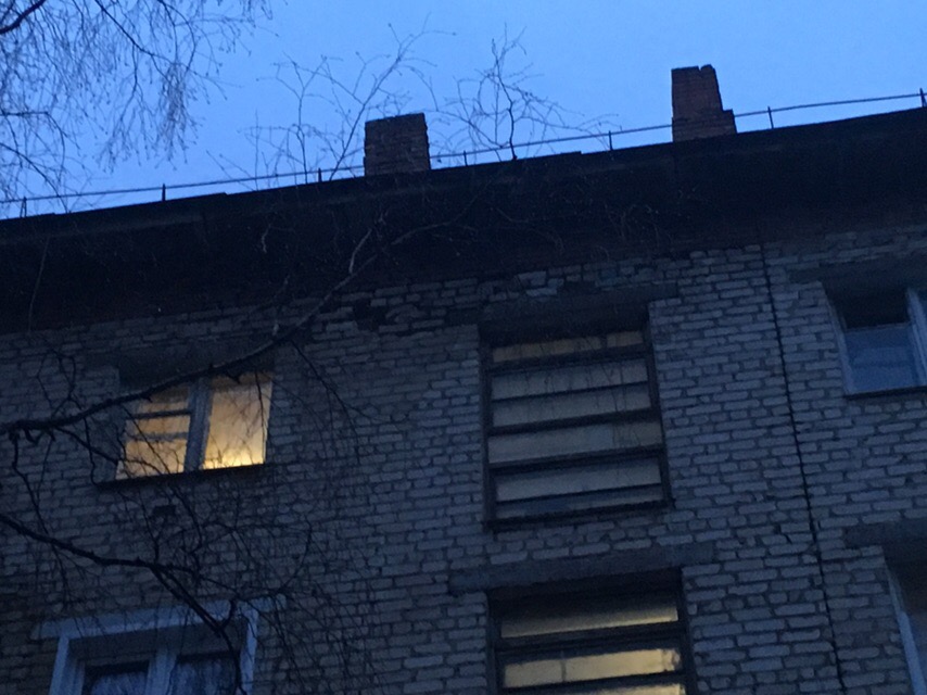 В Пензе разваливается стена многоэтажки на Луначарского