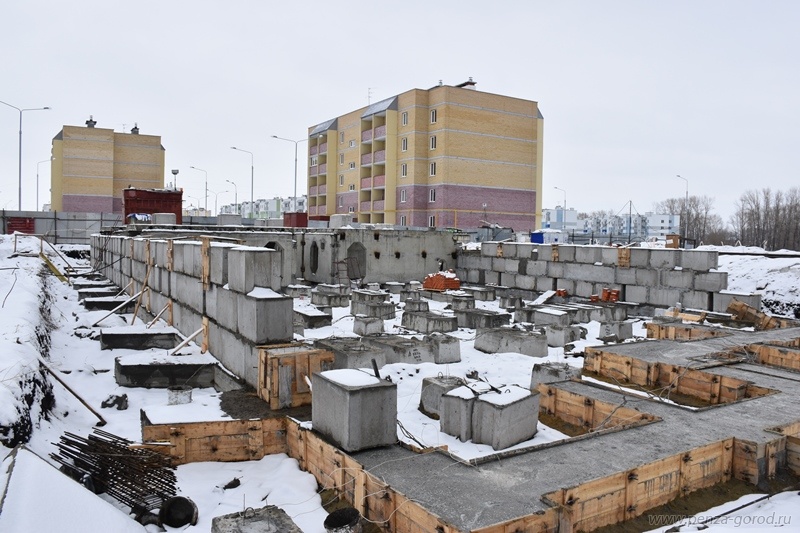 В Пензе сорваны сроки строительства дома для детей сирот в микрорайоне Заря