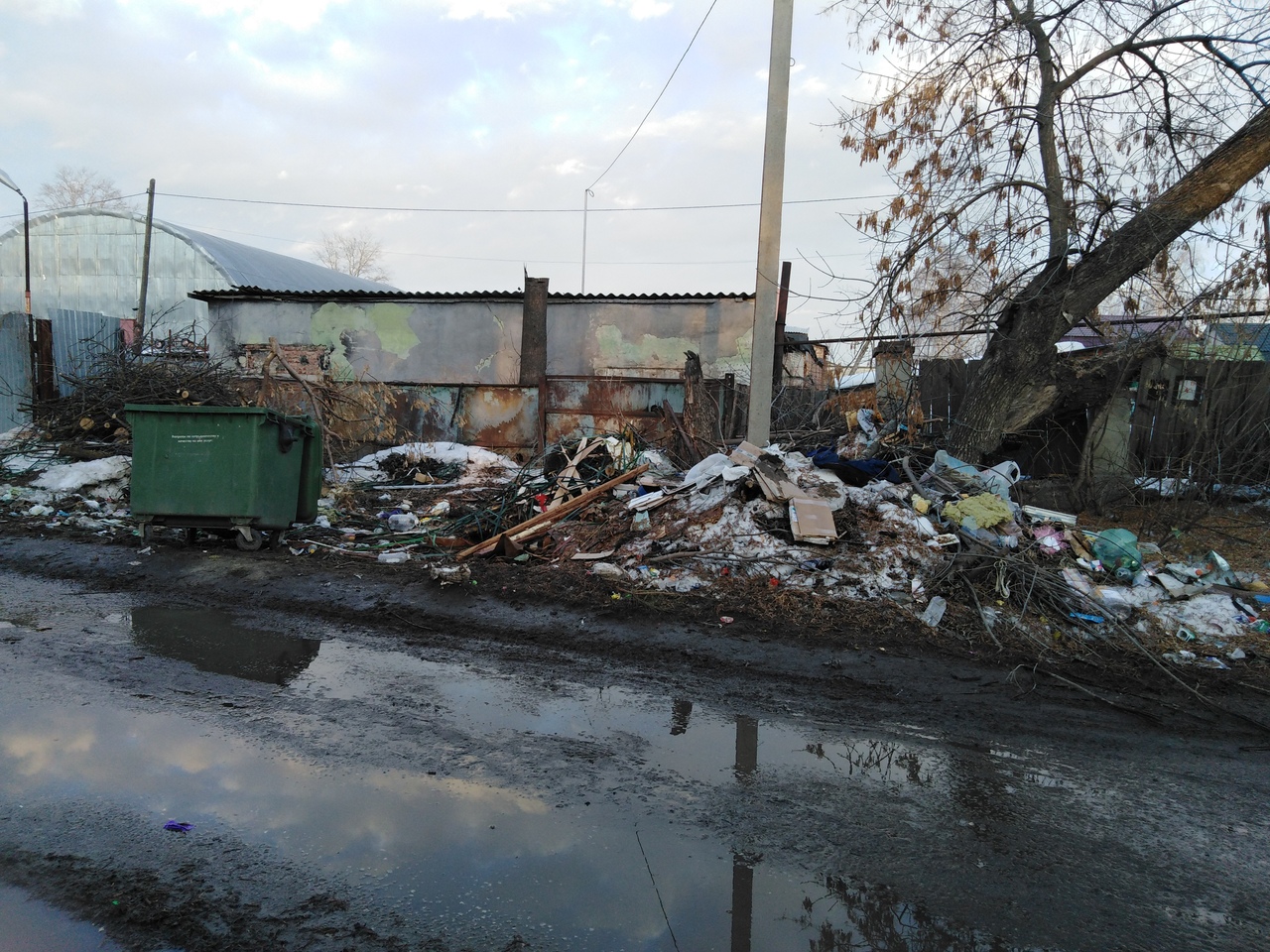 Пензенцы с улицы Пограничная пожаловались на жуткую свалку