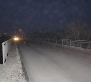 В Пензе Бригадирский мост полностью заасфальтировали