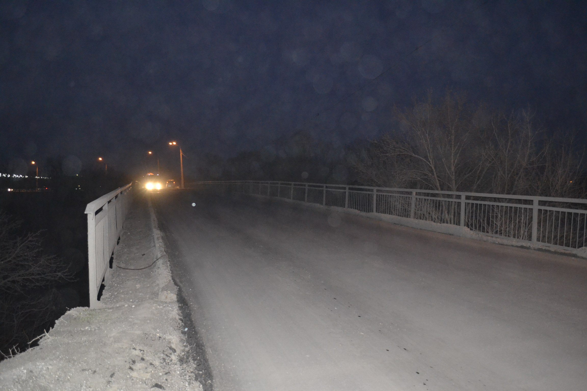В Пензе Бригадирский мост полностью заасфальтировали