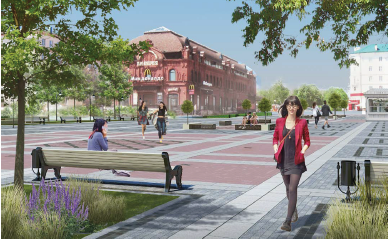 Администрация Пензы пообещала горожанам завершить озеленение площади Ленина к 1 мая