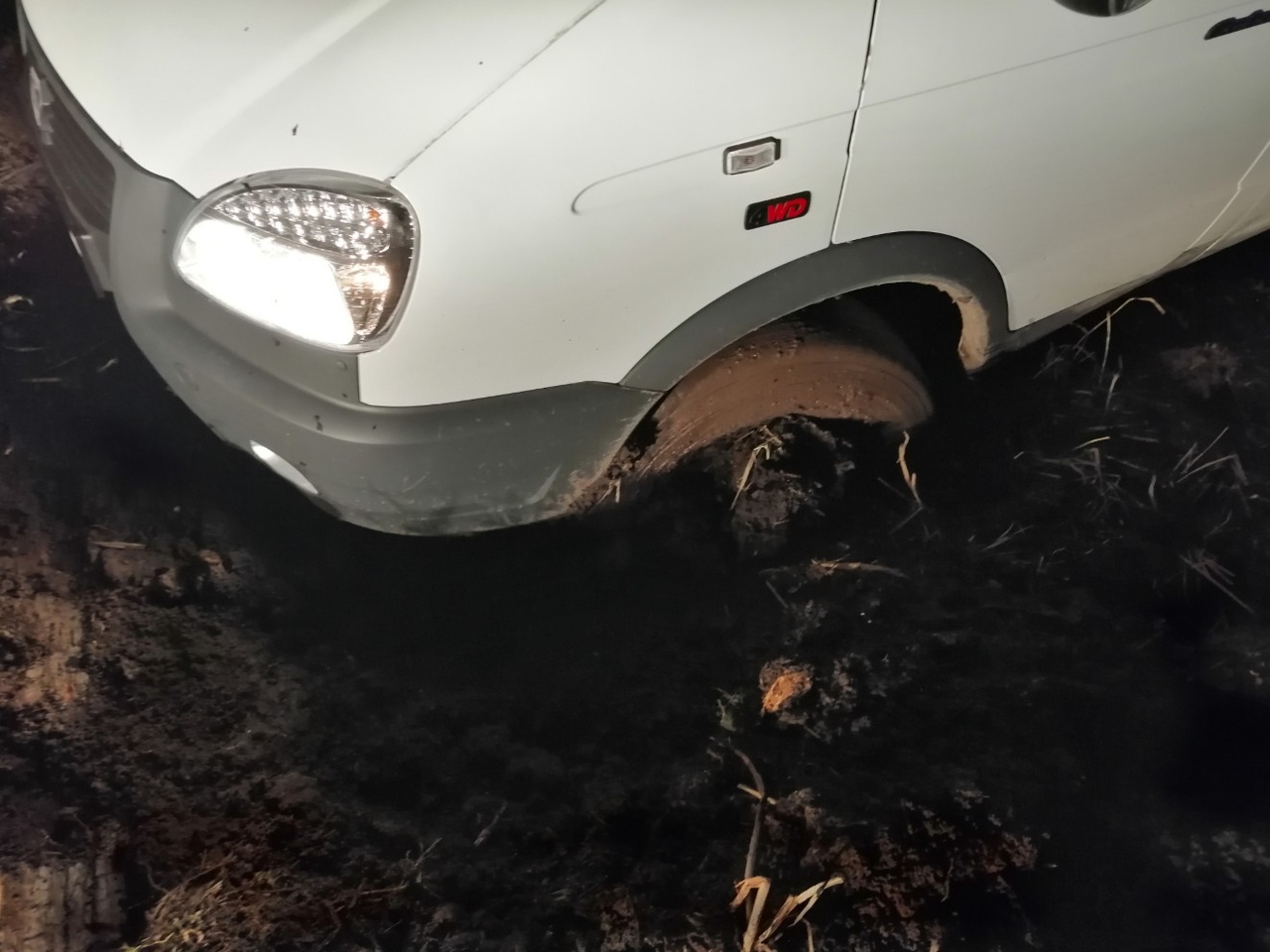 Пензенские «скорые» из грязи вытащил "Мерседес ML" и «злющий «УАЗ»