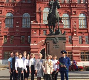 Кузнечане приняли участие в марше «Бессмертного полка» в Москве