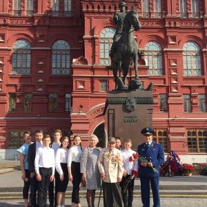 Кузнечане приняли участие в марше «Бессмертного полка» в Москве