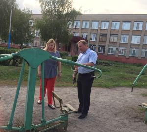 Сергей Палювин помог пензенской школе № 60 с ремонтом