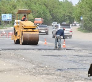 В Пензе ремонтируют улицу в районе Бригадирского моста