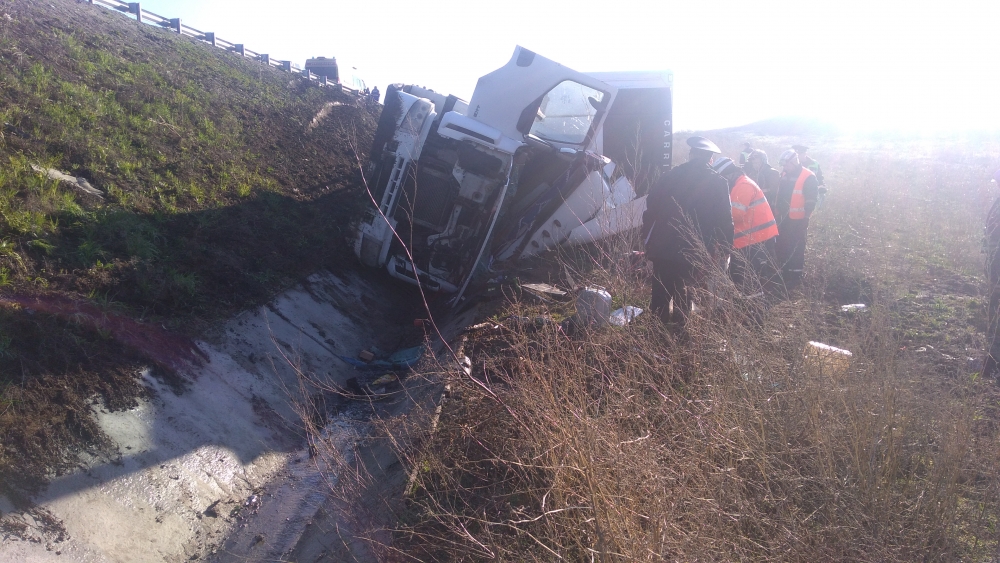 Смерть на М5: тело дальнобойщика вырезали из кабины