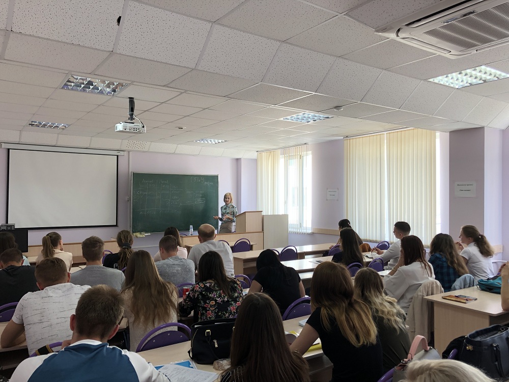 Финдиректор группы компаний «Дионис» Анна Барабанова прочитала лекцию для студентов ПГУ
