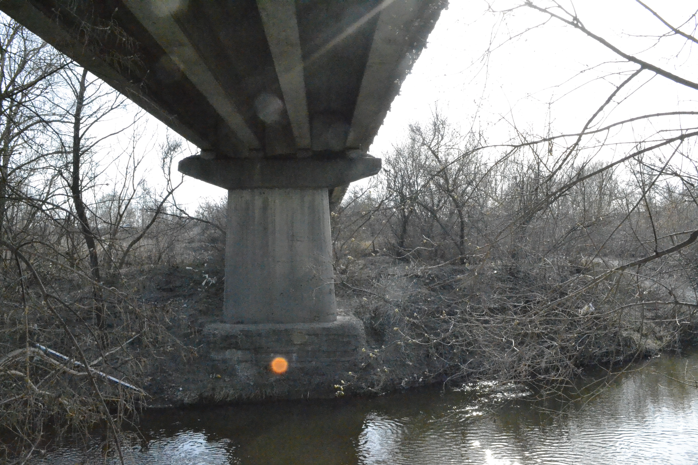 Пожар в районе Бригадирского моста ликвидирован