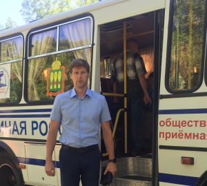 Борис Панин принял участие в выездном приеме жителей Терновки