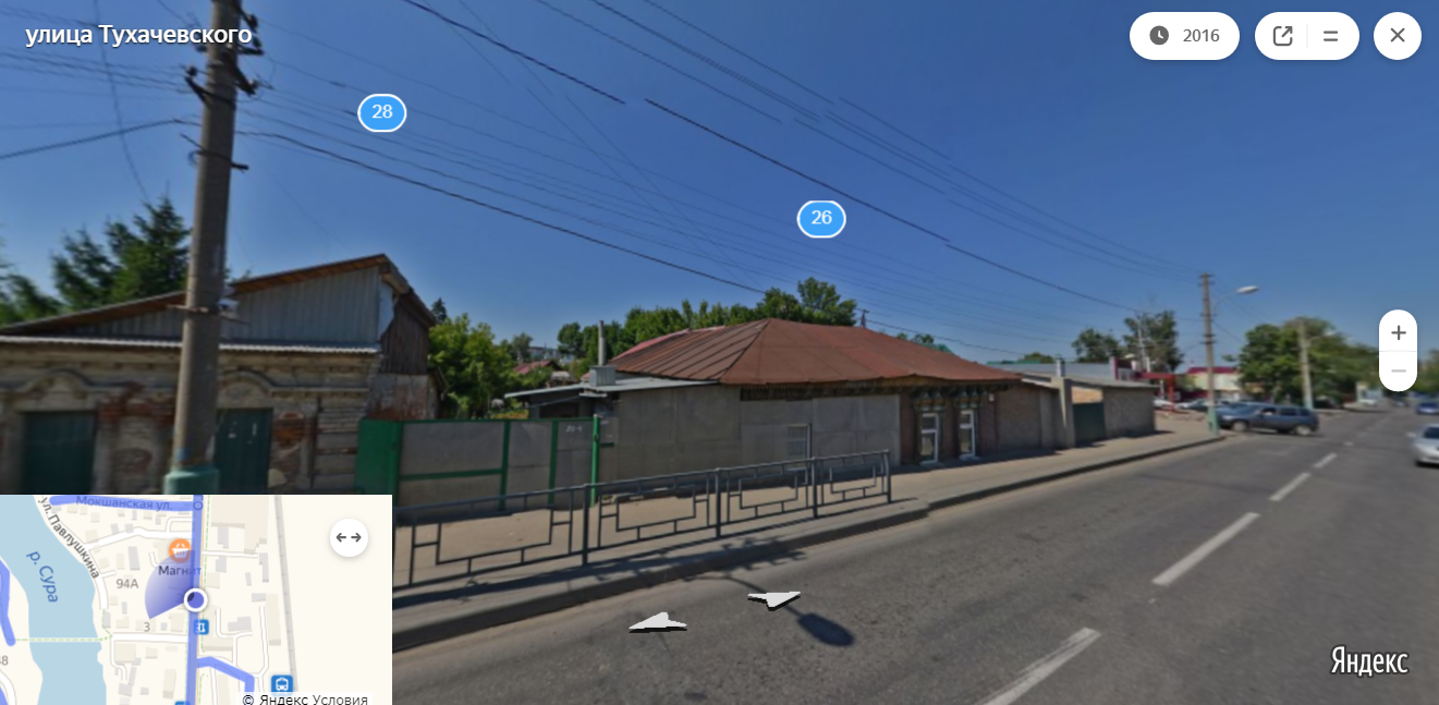 В Пензе закрыли люк на Тухачевского