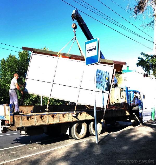В мэрии Пензы объяснили манипуляции с остановочным павильоном на Суворова