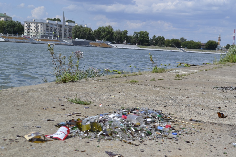 В Пензенской области с берегов рек убирают стихийные свалки