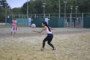 Участники Дионисиады соревновались в волейболе