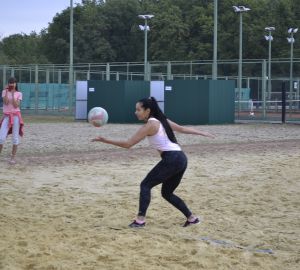 Участники Дионисиады соревновались в волейболе