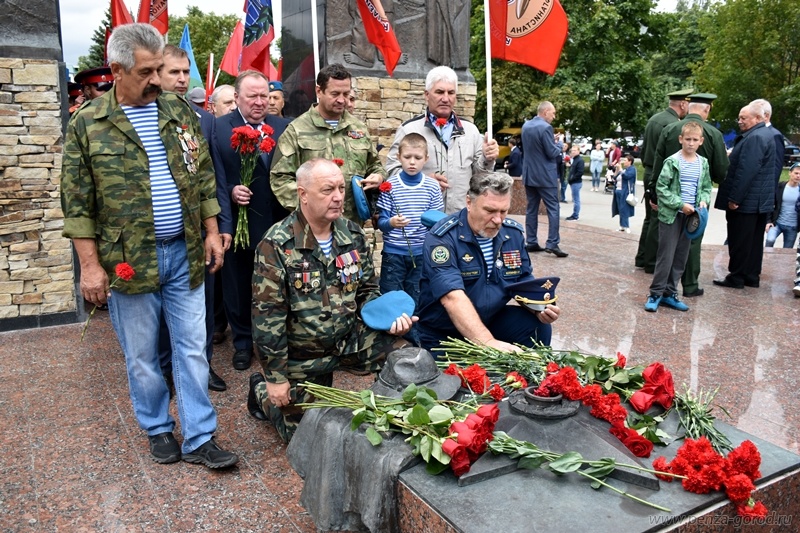 В Пензе стартовали торжества в честь Дня ВДВ