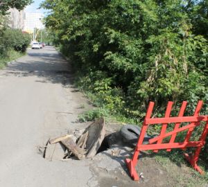 Жители Терновки пожаловались в ОНФ на открытый люк
