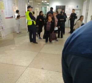 В Пензе эвакуировали посетителей и персонал железнодорожной больницы. Видео