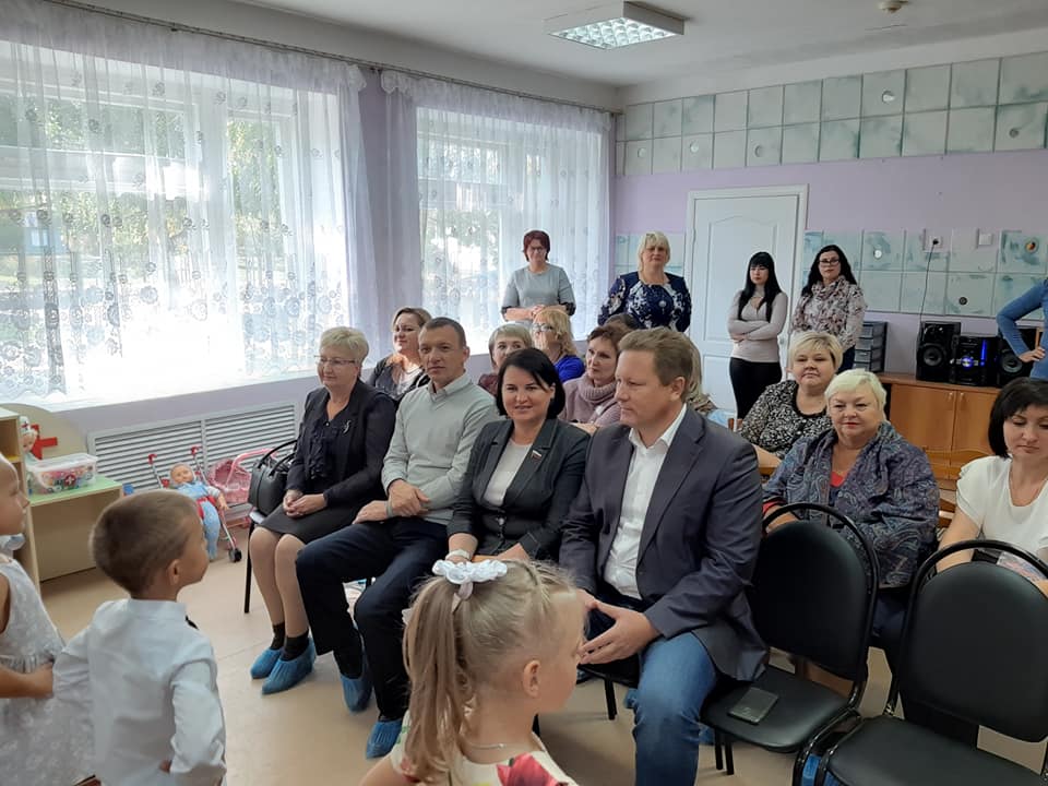 Ольга Чистякова приняла участие в открытии ресурсного центра в детском саду