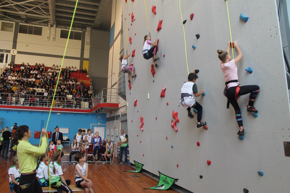 В Пензе открылся скалодром мирового уровня