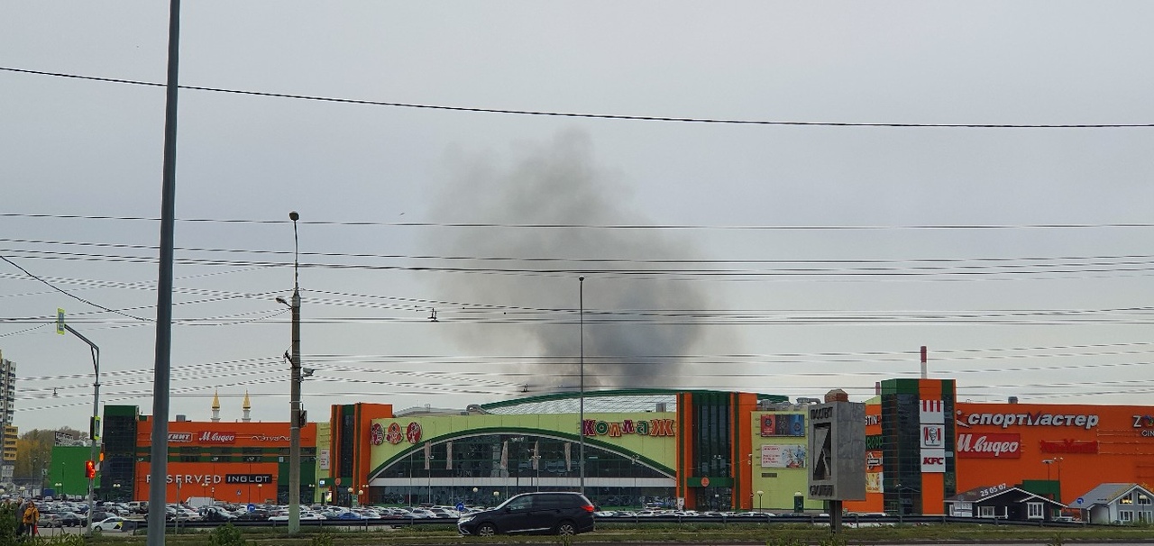 В пензенском МЧС рассказали, что горело за торговым центром в Арбеково