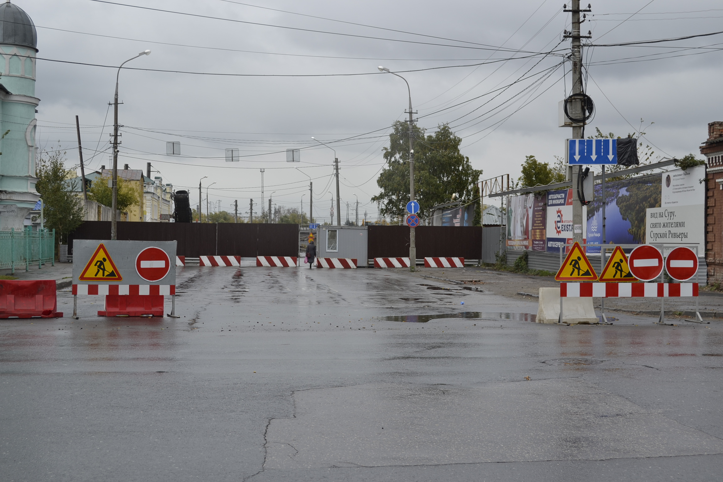 В Пензе изменили работу светофоров в районе Бакунинского моста