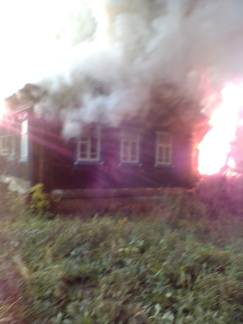 Житель Городищенского района едва не сгорел в собственном доме