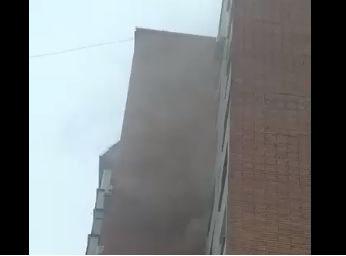 В многоэтажке в центре Пензы произошел пожар