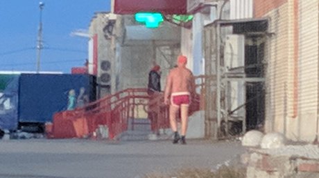 В полиции прокомментировали появление полуголого мужчины на улицах Кузнецка