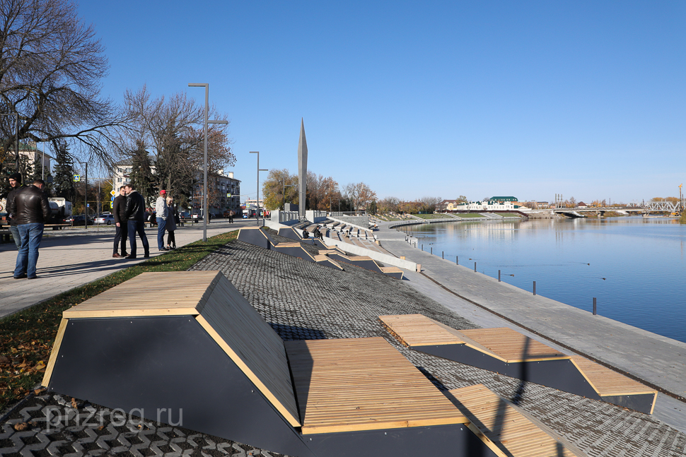 Когда на пензенской набережной появятся фонтаны и сцена на воде