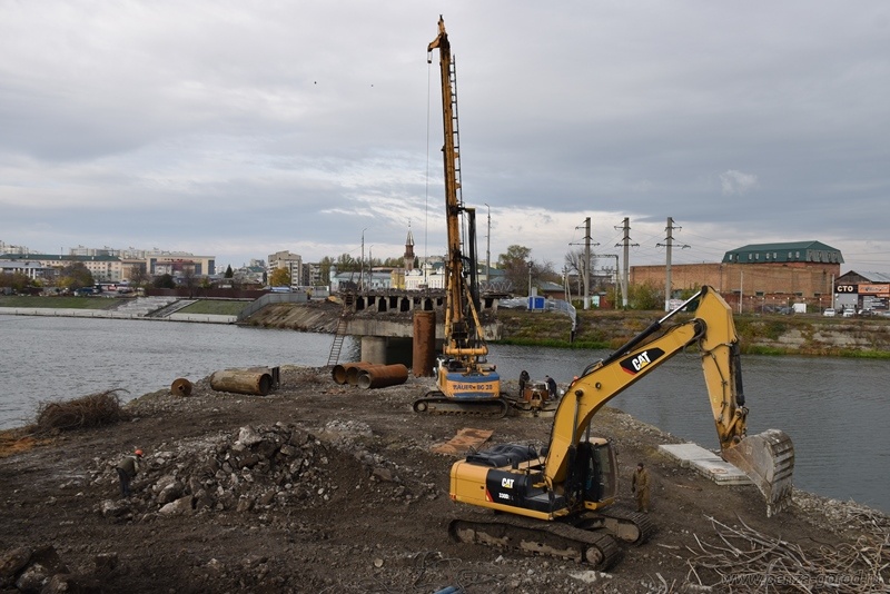 Когда на Бакунинском мосту в Пензе начнут забивать сваи