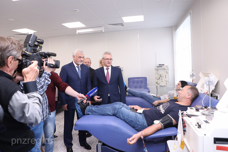 Пензенский центр крови назван самым современным в стране