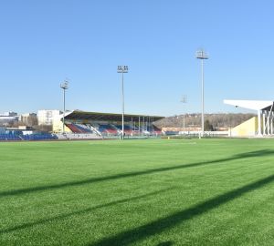 На стадионе «Первомайский» в Пензе сделали футбольное поле с подогревом