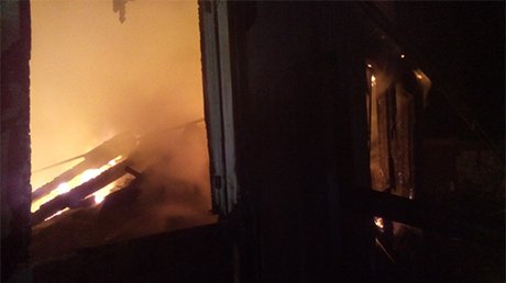 Огонь уничтожил жилой дом под Пензой