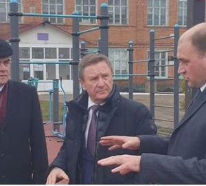 Валерий Лидин: «Оборудование для спортивных площадок получили 11 муниципалитетов»