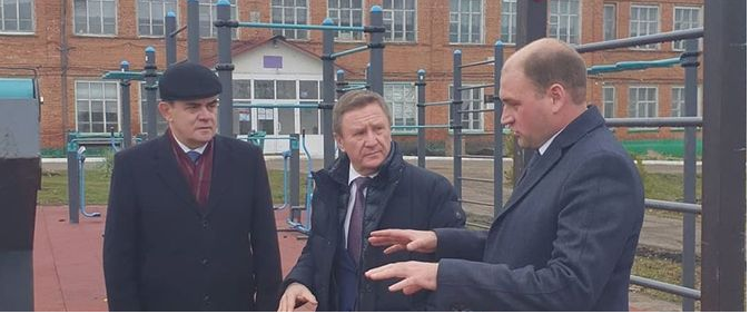 Валерий Лидин: «Оборудование для спортивных площадок получили 11 муниципалитетов»