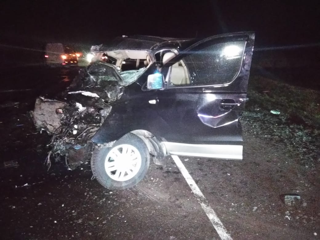 В ГИБДД опубликовали фото автокатастрофы под Спасском