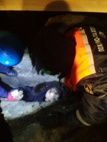 В Пензе мужчина разбил голову на стройке – ему на выручку пришли спасатели