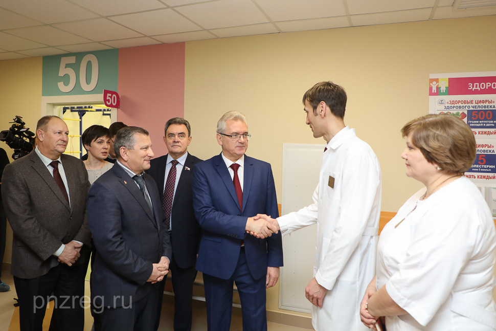 В Нижнем Ломове открыли детскую поликлинику