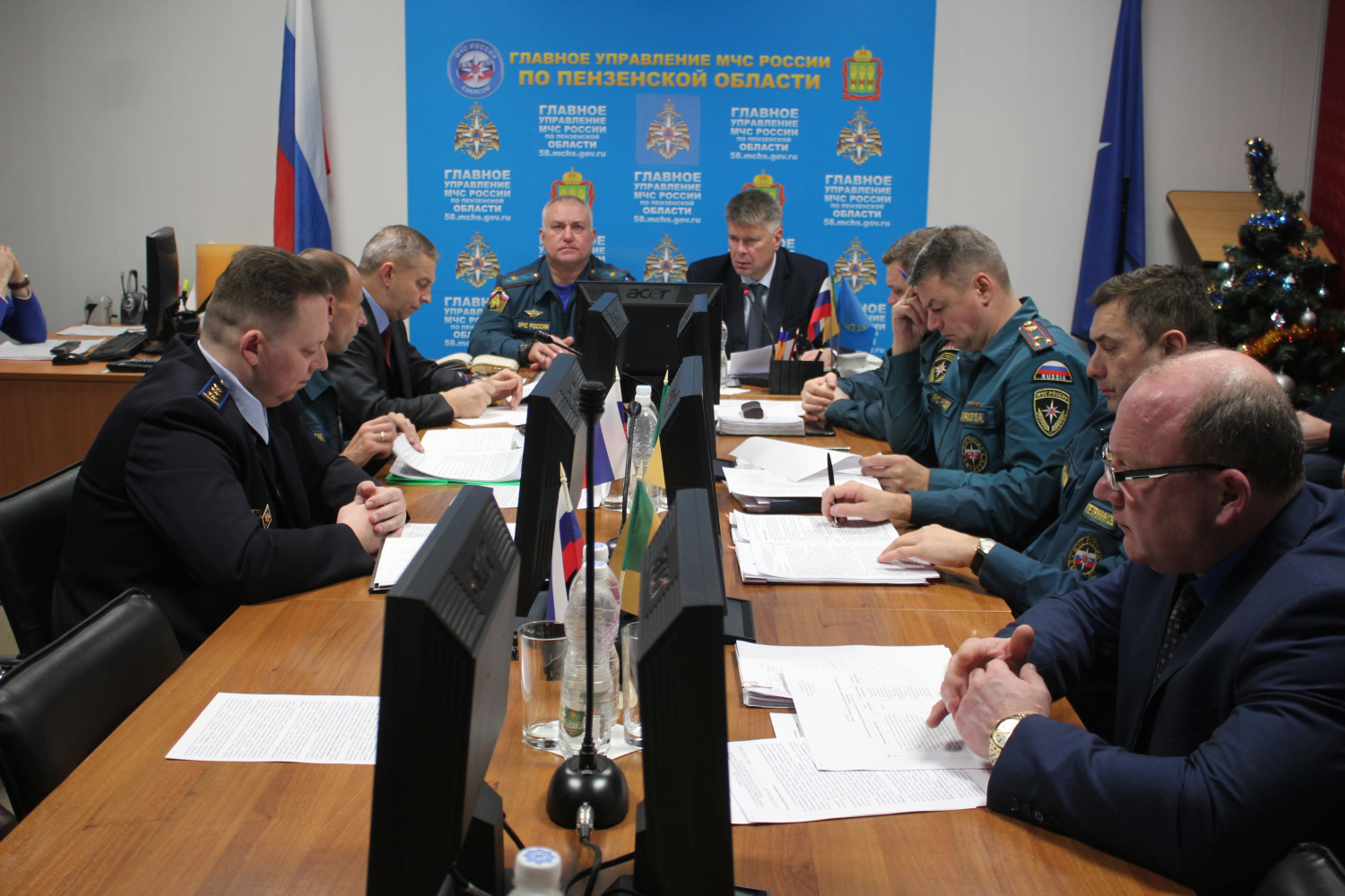 В Пензе сотрудники МЧС будут дежурить в праздничные дни