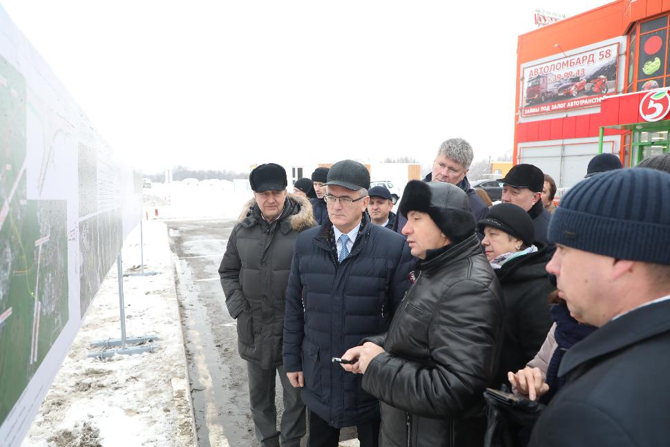 В Пензе на улице 40 лет Октября появится четырехполосная дорога