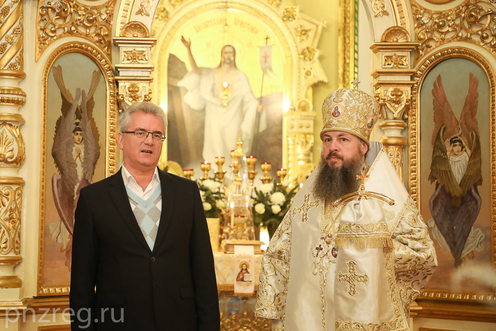 Губернатор Пензенской области стал участником Рождественского богослужения