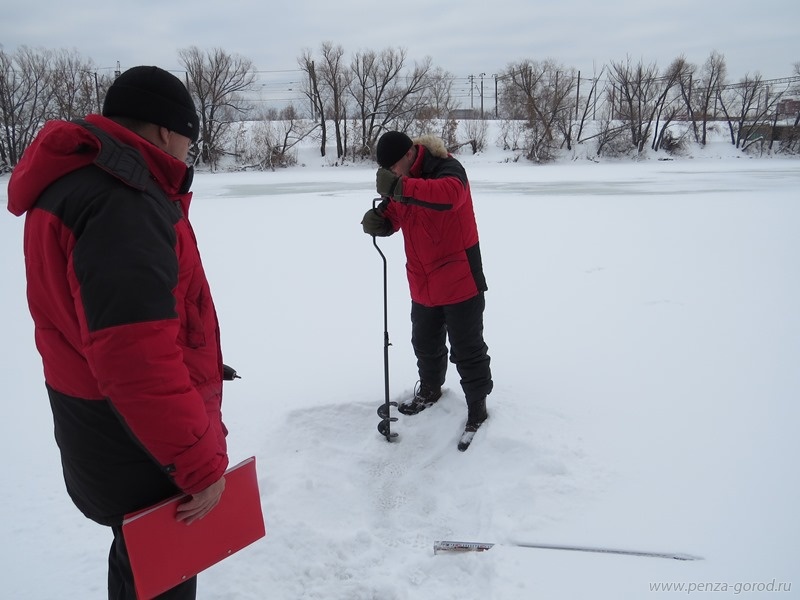 В Пензе определили официальные места для купания на Крещение